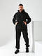 Чоловічий спортивний теплий костюм на флісі Чорний 46/48 - фото 6 - id-p2360161892