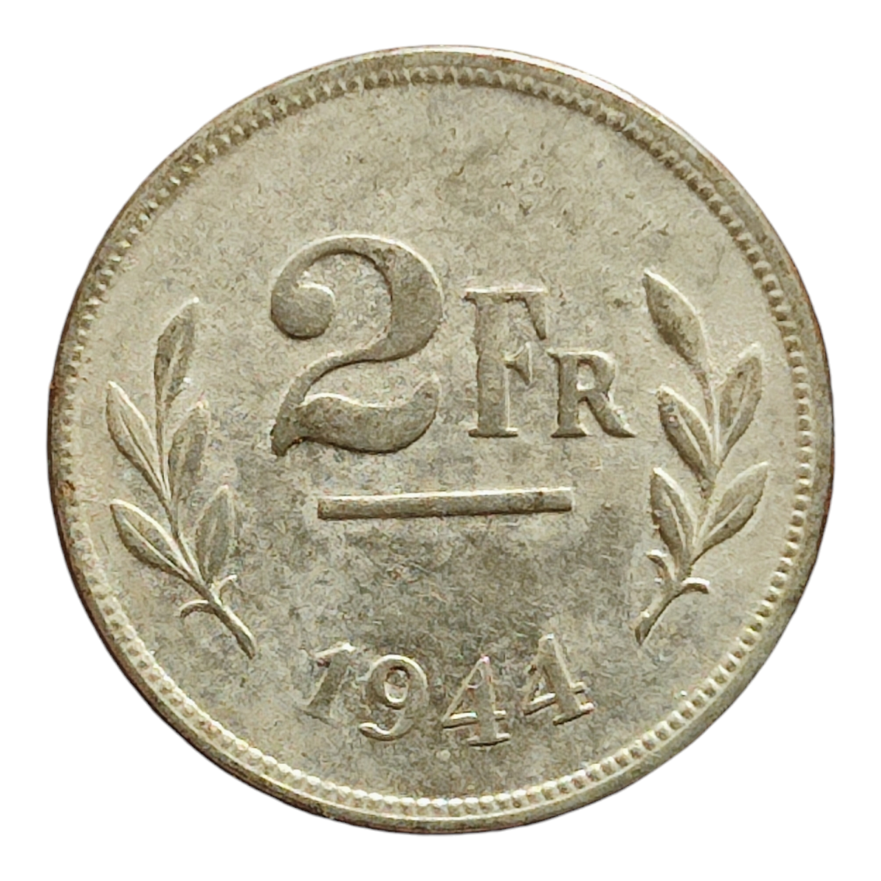 Бельгія 2 франка, 1944