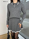 Костюм з домішкою вовни 8032 со, фото 2