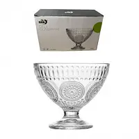 Набір креманок на ніжці "Вінтаж" Helios 220 мл 6 шт скляних BQL020A