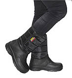 Зимові чорні черевики пінка ЕВА широка стопа розмір 41 42 43 44 Україна, фото 5