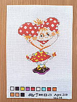 Канва для вишивання з нанесеним малюнком