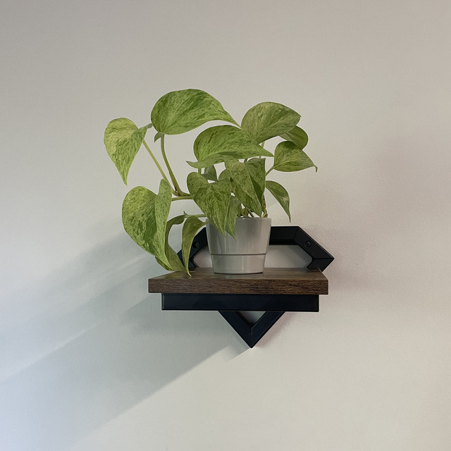 Підвісна підставка для квітів в стилі лофт