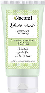 Скраб для обличчя Nacomi Акнеконтроль для жирної шкіри 85 г