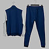 Спортивний костюм Piyera 7614 СИНІЙ/СВ.СІРИЙ 74% бавовна 18% поліестер 8% еластан XXXL(Р), фото 2