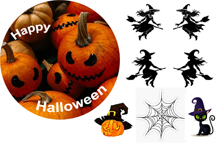 Вафельна картинка Happy Halloween