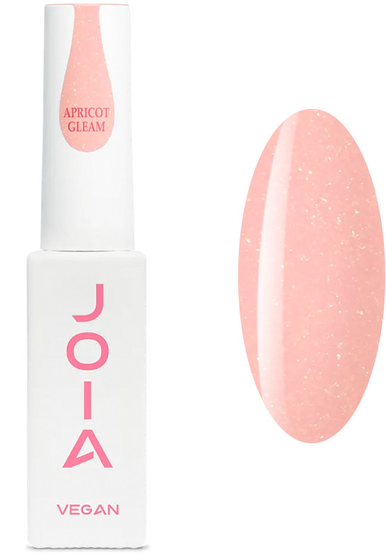 Рідкий гель для зміцнення та моделювання PolyLiquid gel Apricot Gleam JOIA vegan, 8 мл