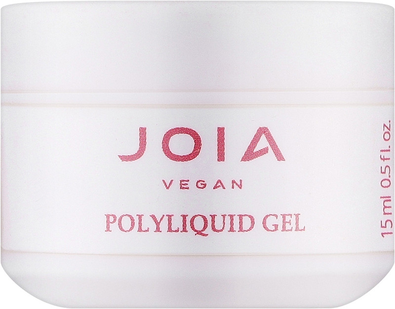 Рідкий гель для зміцнення та моделювання PolyLiquid gel Clear JOIA vegan, 50 мл