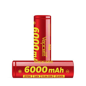 Акумулятор 21700 Vapcell F60 6000mAh