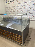 Холодильна вітрина середньотемпературна AVS OPTIMUM CUBE SL 1,5 м, фото 4