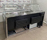 Холодильна вітрина середньотемпературна AVS OPTIMUM CUBE SL 1,5 м, фото 6