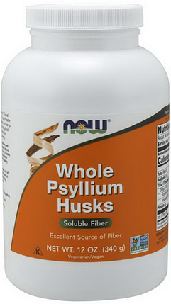 Псилліум (порошок лушпиння подорожника) Now Foods Whole Psyllium Husks 340 g, фото 3