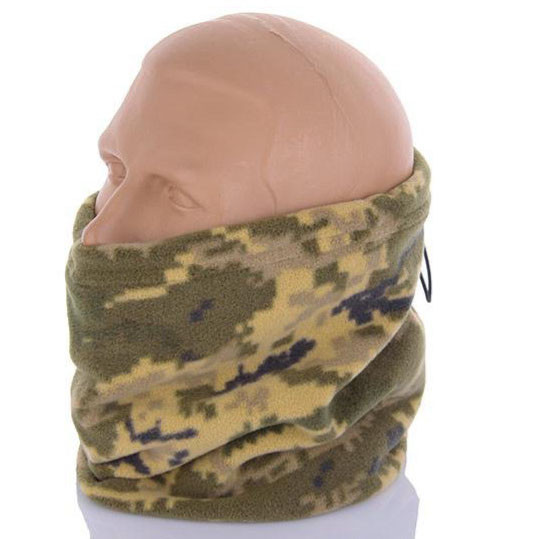 Флісовий баф із затяжкою "Камуфляж" (dn17008-1)