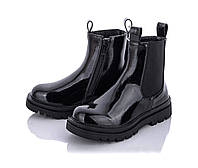 Демісезонні черевики для дівчаток Kimboo FG900-3/34 Чорні 34 розмір