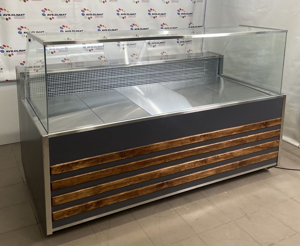 Холодильна вітрина AVS OPTIMUM CUBE(-3...+5)1,8 м