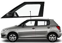 Бічне скло Skoda Fabia 2007-2014 передніх дверей ліве