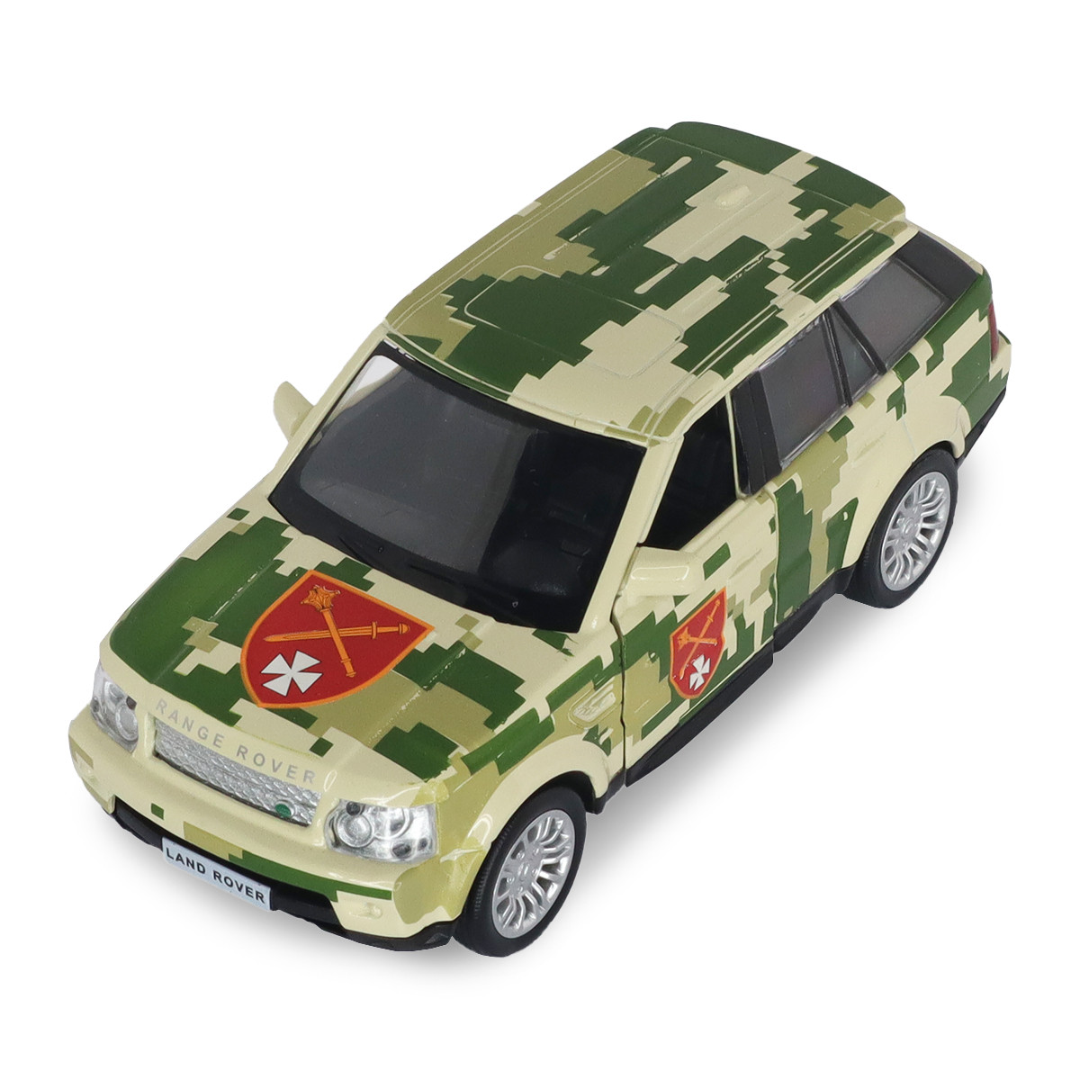 Автомодель серії Шеврони Героїв – LAND ROVER RANGE ROVER SPORT – ОК Захід 250399UM