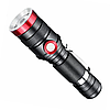 Ліхтар COP BL-736-T6 880000 + zoom + microUSB + 18650, фото 7