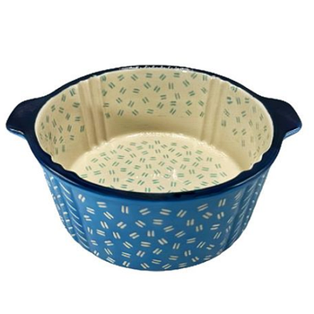 Форма для запікання 22*18,5*8см кругла кераміка SD1038-22 Maison LIMITED EDITION