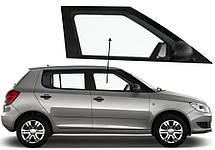 Бічне скло Skoda Fabia 2007-2014 передніх дверей праве