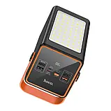 🖤УМБ Power Bank HOCO J107 90000mAh 22,5W 4USB/Type-C, швидка зарядка, потужний ліхтар, Чорний, фото 3