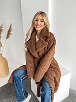 Шубка жіноча із штучного хутра Тедді