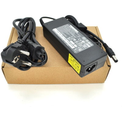 Блок живлення до ноутбуку Merlion TOSHIBA 75W 15V 5A, 6.3*3.0 (26325 / LTO75/15-6,36*3,0), фото 1
