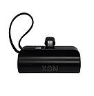 Портативна міні-батарея 5000 mAh XON PowerBank MiniCharge Lightning + USB Type-C (DC5LC 6754) Чорна, фото 3