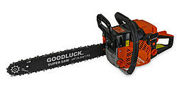 Потужна ланцюгова бензопила для дерев GOOD LUCK GCS 5200 для різання дров, Бензопила для дому