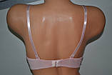 Бюстгальтер C&Y гладка чашка B Розовий, фото 3