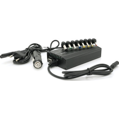 Блок живлення до ноутбуку Voltronic 100W Universal + Auto(12V), ручн. регулювання, 8 роз'ємів (02527 / YT-YBB/100W), фото 1