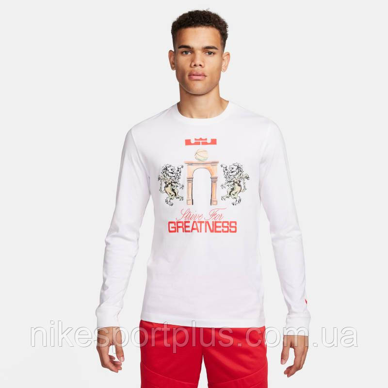 ФУТБОЛКА З ДОВГ. РУК LBJ M NK TEE LS SP24 FQ4908-100