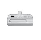 Портативная мини-батарея 5000 mAh XON PowerBank MiniCharge USB Type-C (DC5CE 6785) Белая, фото 4