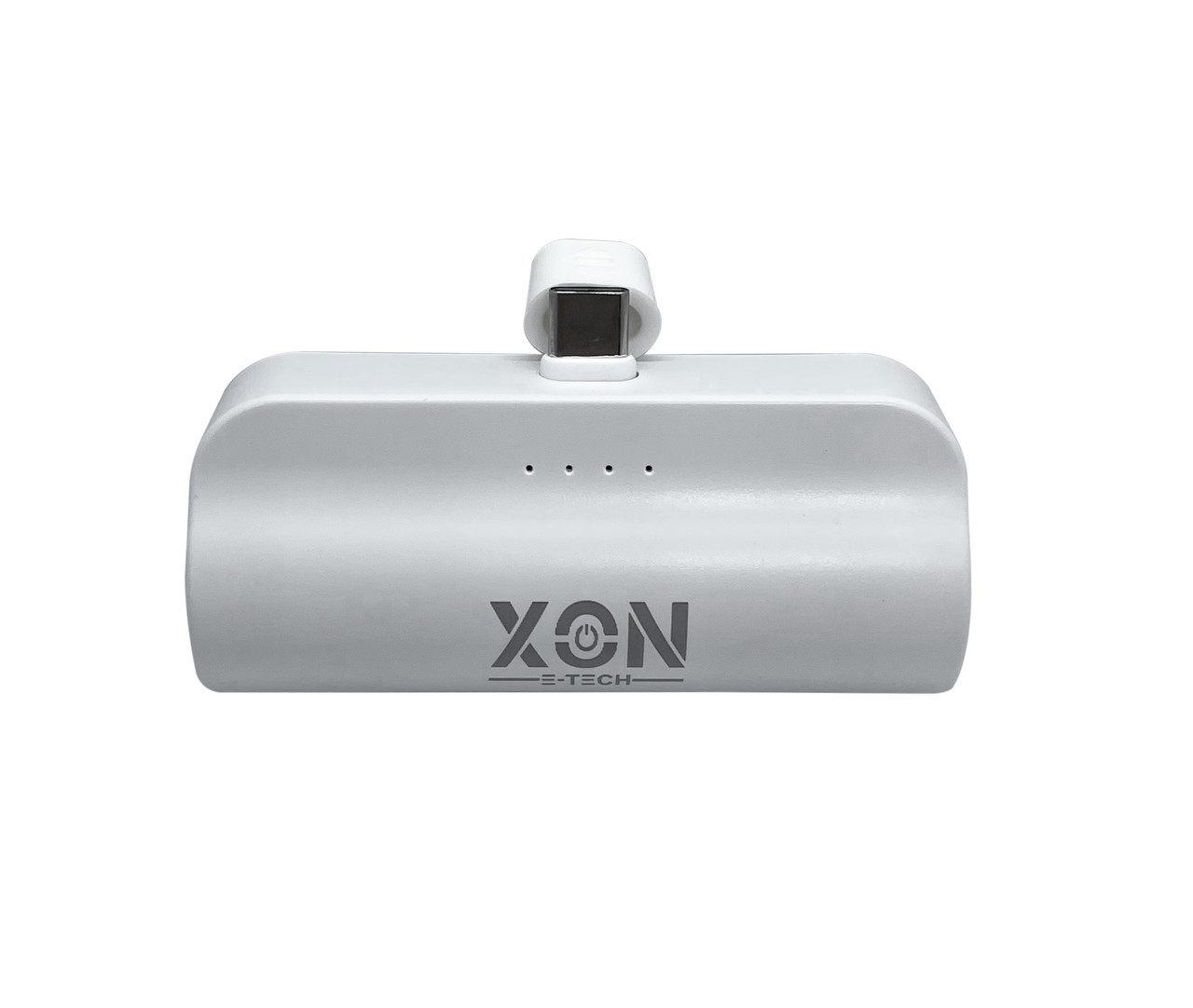 Портативная мини-батарея 5000 mAh XON PowerBank MiniCharge USB Type-C (DC5CE 6785) Белая, фото 1