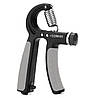 Еспандер кистьовий Cornix 5-60 кг з регульованим навантаженням і лічильником XR-0264 Black/Grey, фото 6