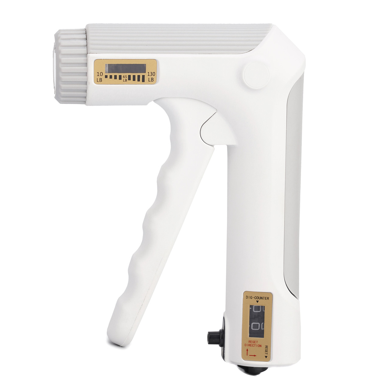 Еспандер кистьовий Cornix 5-60 кг з регульованим навантаженням і лічильником XR-0279 White