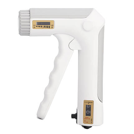 Еспандер кистьовий Cornix 5-60 кг з регульованим навантаженням і лічильником XR-0279 White, фото 1