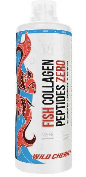 Коллаген Fish Collagen Peptides ZERO MST Дикая Вишня 1л
