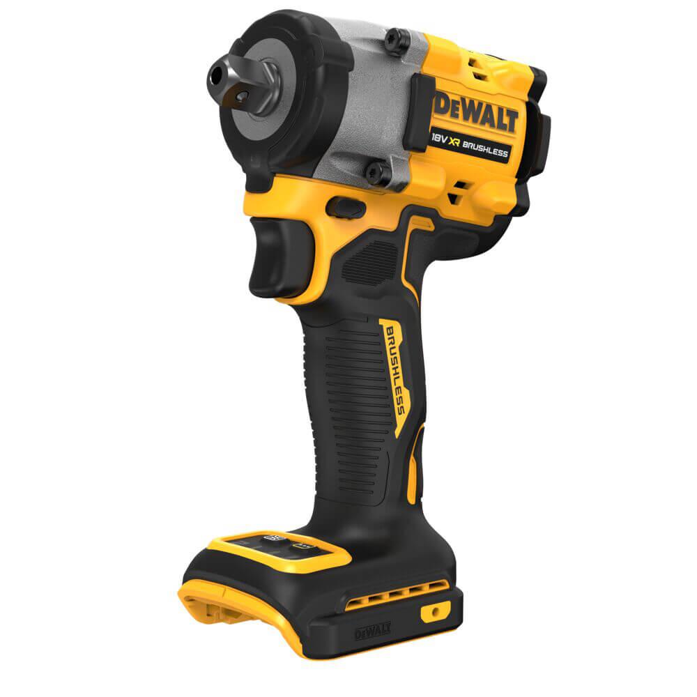 Гайкокрут ударний DeWALT DCF922N, безщітковий, XR Li-Ion 18 В, 610 Нм, 2500 об/хв, 3550 уд/хв, розмір тримача насадок 1/2 зі