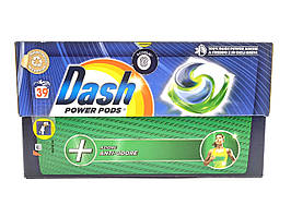 Капсули для прання Dash Power Pods All-in-1 Sport, 39 шт
