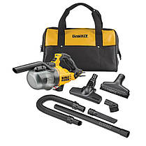 Пилосос акумуляторний DeWALT DCV501LN, 18 B XR Li-lon, діаметр шланга 31,8 мм, об'єм пилозбірника 0,7 л, макс. потік повітря 21,7, фото 5