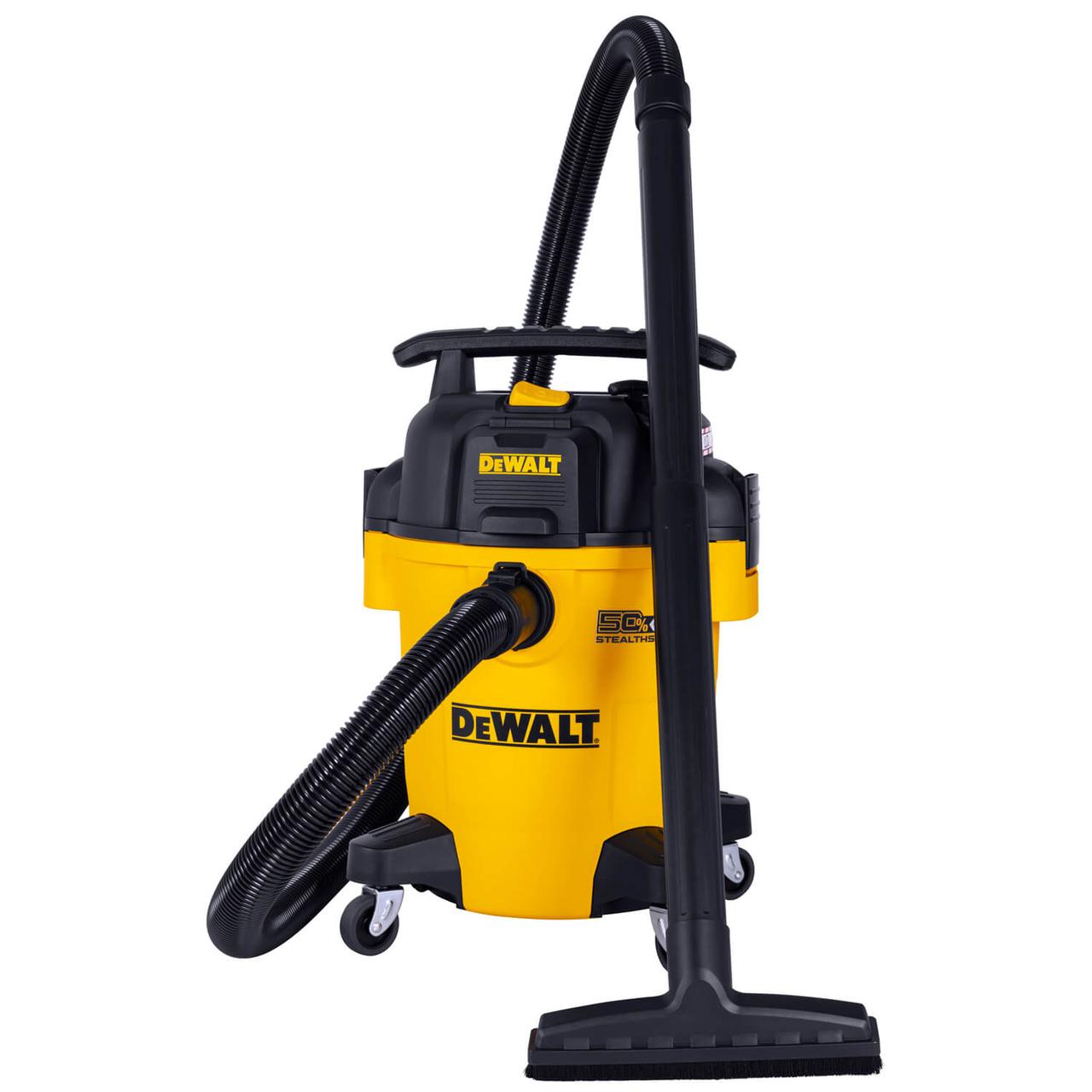 Пилосос мережевий промисловий DeWALT DXV23PLPTA-QT, 750 Вт, довжина шланга 2.1 м, об'єм пилозбірника 23 л, для пилу класу "L",