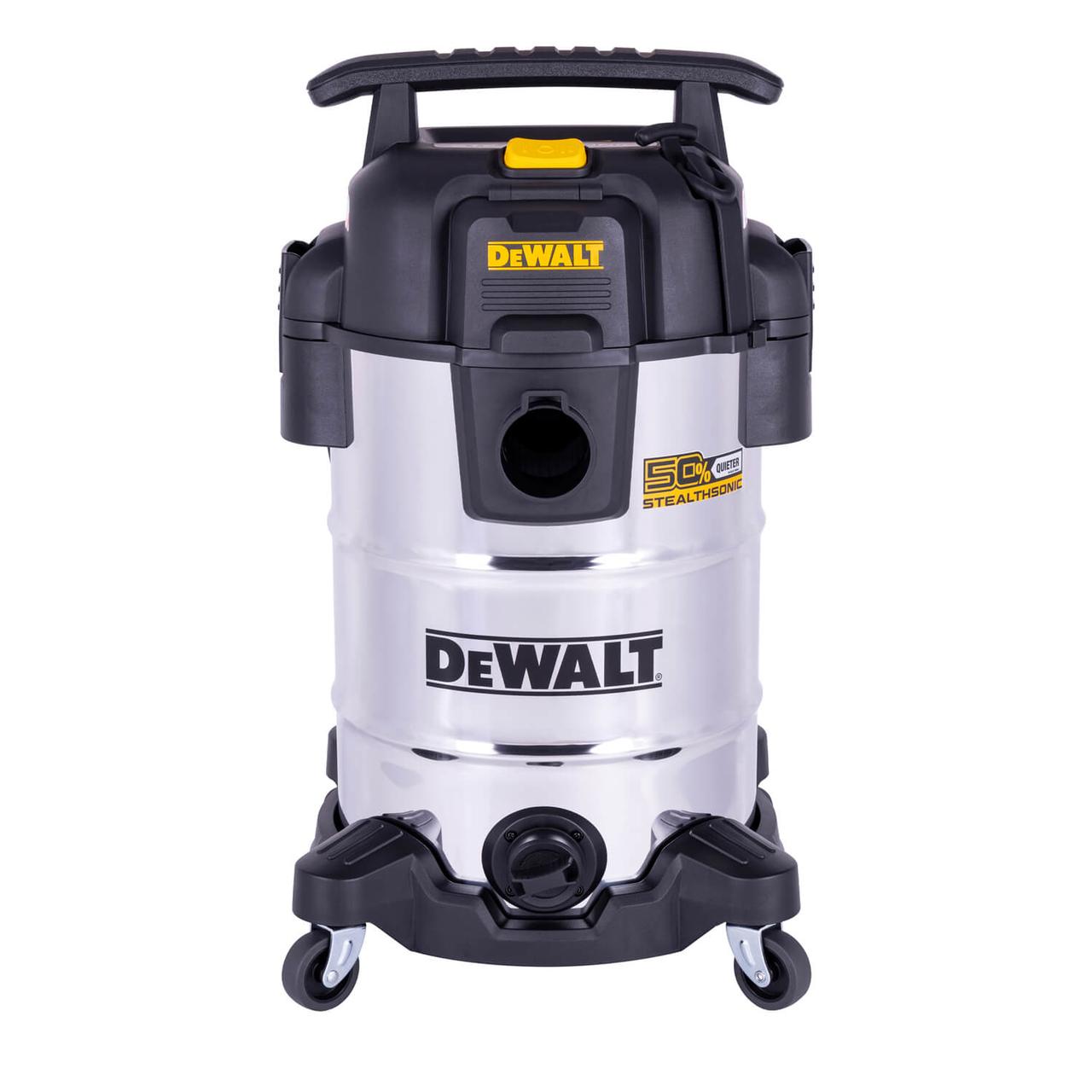 Пилосос мережевий промисловий DeWALT DXV30SAPTA, 750 Вт, довжина шланга 2.1 м, об'єм пилозбірника 30 л, для пилу класу "L", вага