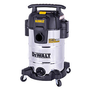 Пилосос мережевий промисловий DeWALT DXV30SAPTA, 750 Вт, довжина шланга 2.1 м, об'єм пилозбірника 30 л, для пилу класу "L", вага, фото 3
