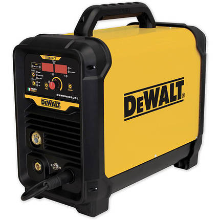 Зварювальний напівавтомат інверторний DeWALT DXWDMIG200E, звар. струм 40-200 A, тривалість навантаження 90%, макс. споживана, фото 1
