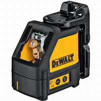 Рівень лазерний лінійний DeWALT DW088K, 3 батареї тип АА, червоний промінь, вага 0.75 кг, валіза