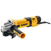 Шліфмашина кутова мережева DeWALT DWE4257, 1500 Вт, d=125 мм, 2800-10000 об/хв, вага 2.5 кг