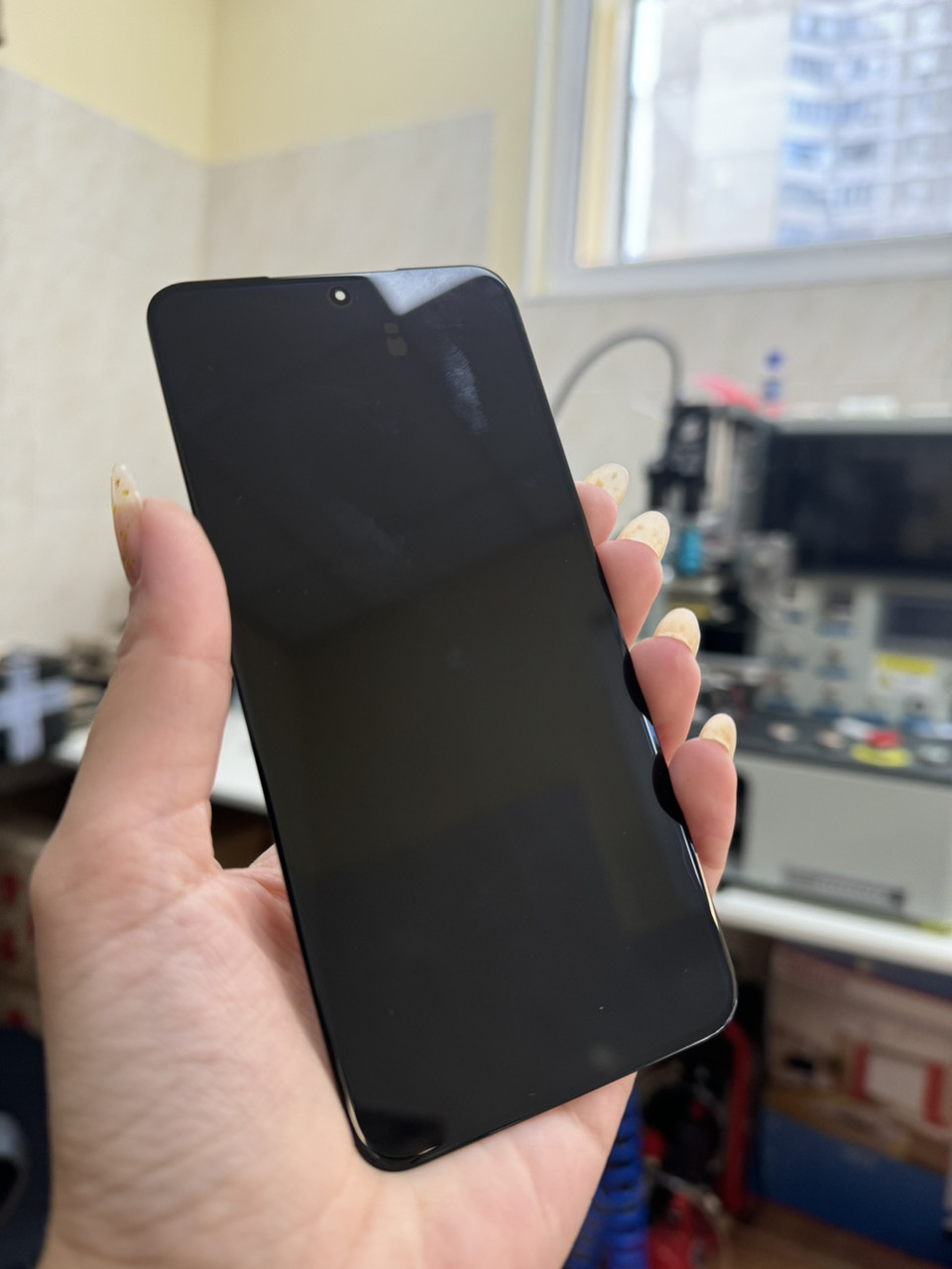 Дисплей/модуль Samsung Galaxy S23 (S911) Amoled, оригінал, переклеєне скло