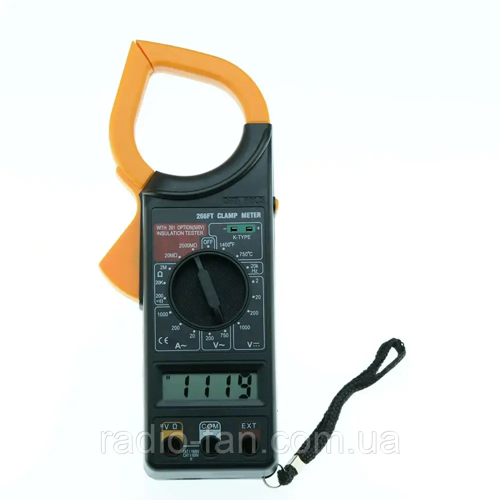 Токові кліщі Digital DT-266FT