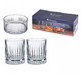 Скляний набір Pasabahce Elysia салатник 510 мл + 2 склянки 355 мл (96817), фото 2